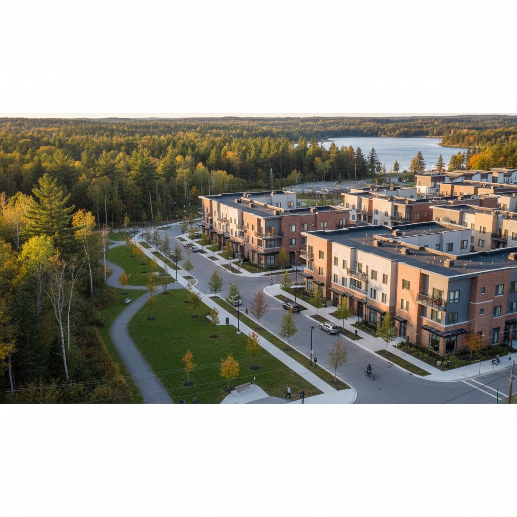 Mixed-use residential and commercial buildings